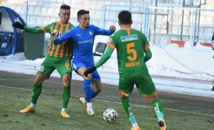 Süper Lig: BB Erzurumspor: 1 - Alanyaspor: 1 (Maç sonucu)