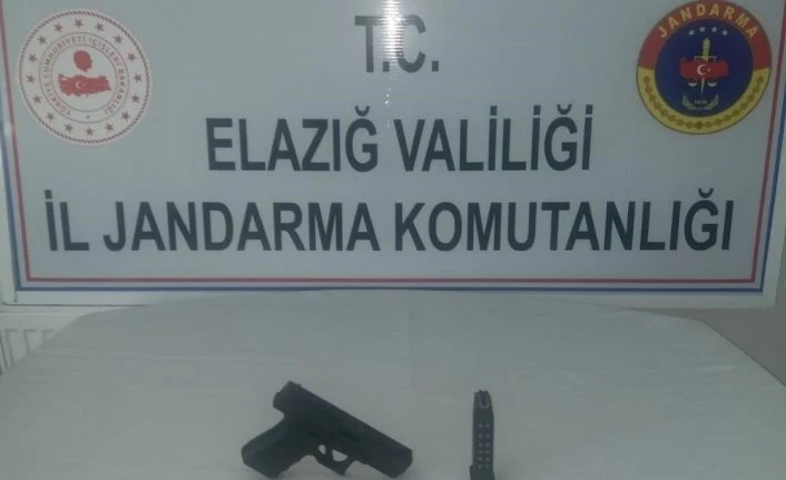 Şüpheli şahıstan hayalet silah ele geçirildi