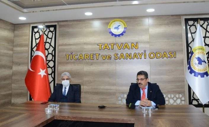 Tatvan’da “Tarıma Dayalı Ekonomik Yatırımların Desteklenmesi” toplantısı