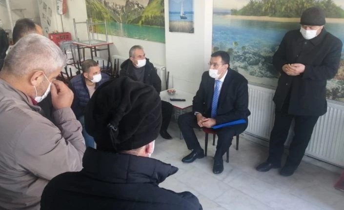 Tüfenkci’den taksici esnafına ziyaret