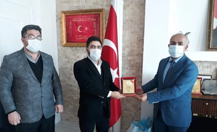 TÜGVA İl Temsilcisi Deniz’den Başkan Ensari’ye ziyaret