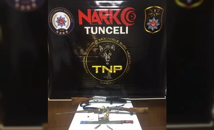 Tunceli’de torbacı operasyonu: 8 gözaltı