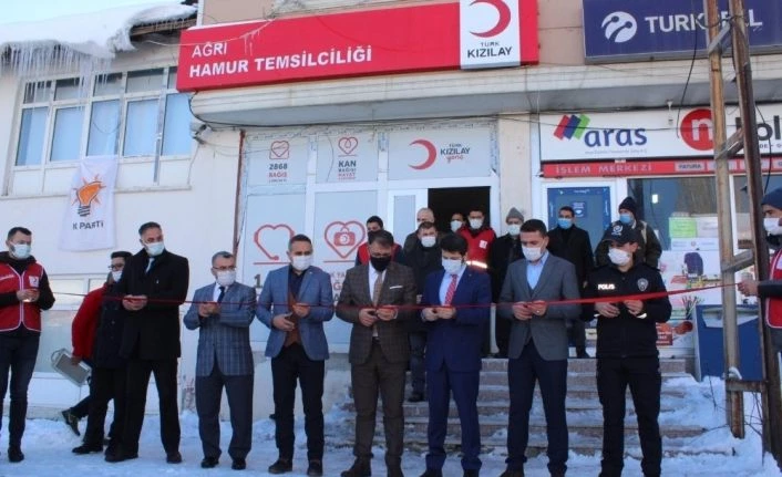 Türk Kızılayı Hamur temsilciliği açıldı