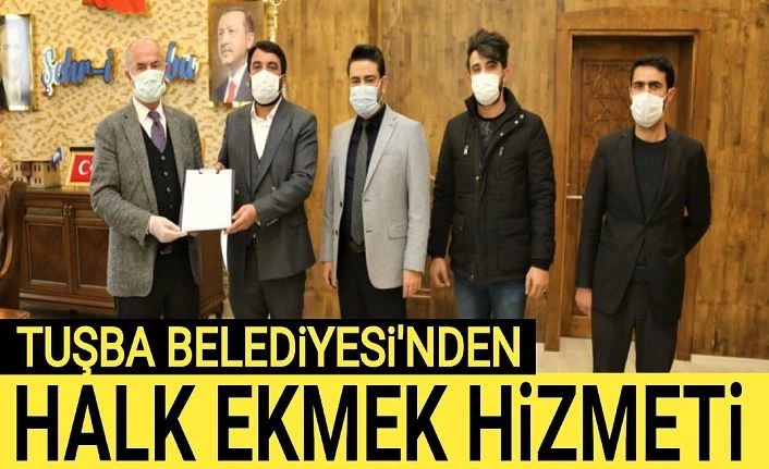 TUŞBA BELEDiYESi'NDEN HALK EKMEK HiZMETi