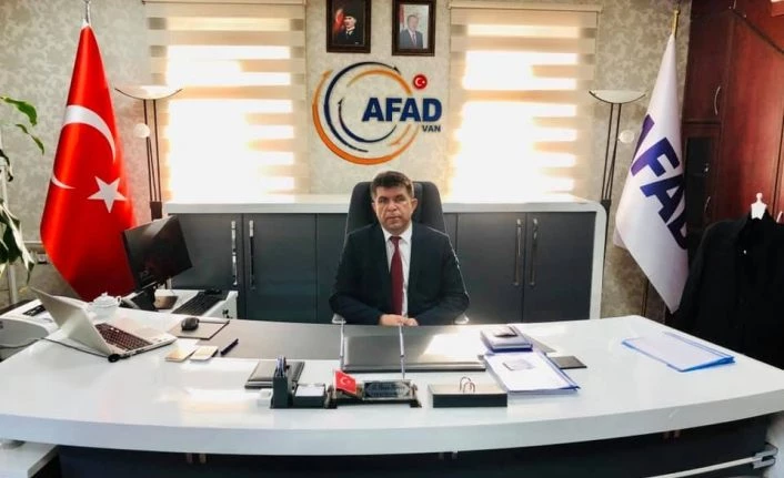 Van AFAD Müdürü Körpeş göreve başladı