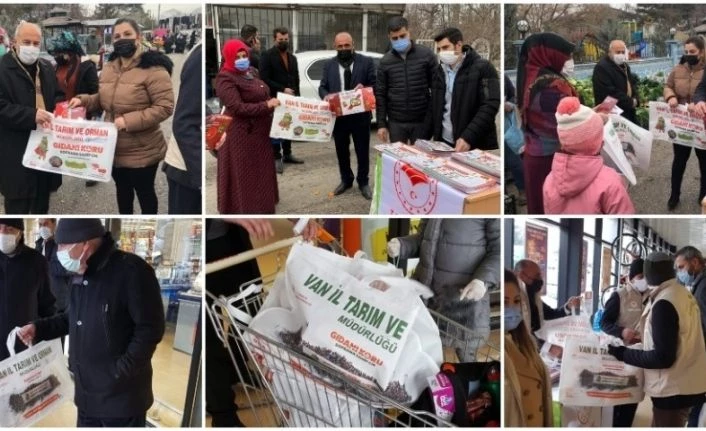 Van’da “gıdanı koru sofrana sahip çık” kampanyası