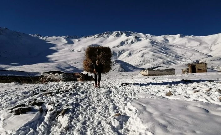 Vanlı çobanlar yayla sezonunu kapattı