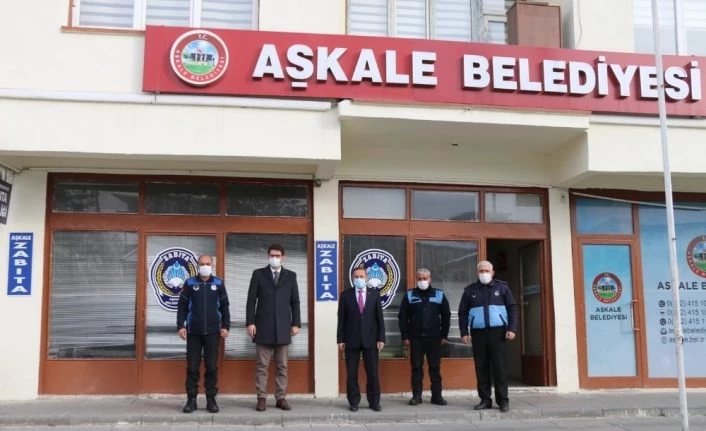 Zabıta ekiplerine teşekkür ziyareti