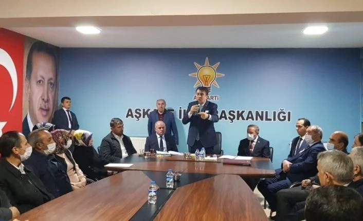 Ak Parti Milletvekili İbrahim Aydemir Aşkale’de