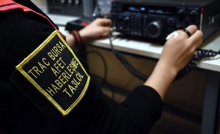 Amatör telsizciler doğal afetlerde haberleşmeye gönüllü destek veriyor