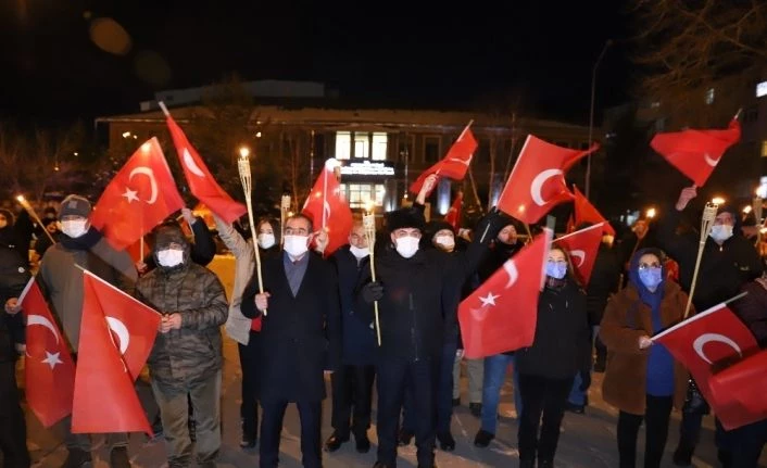 Ardahan’ın kurtuluşunun 100’üncü yıl dönümünde kortej yürüyüşü
