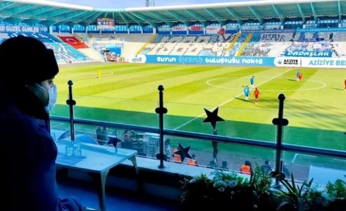 Aziziye’den Erzurumspor’a hep destek, tam destek