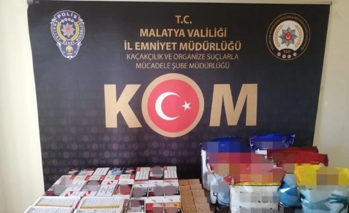 Bandrolsüz makaron satanlara operasyon