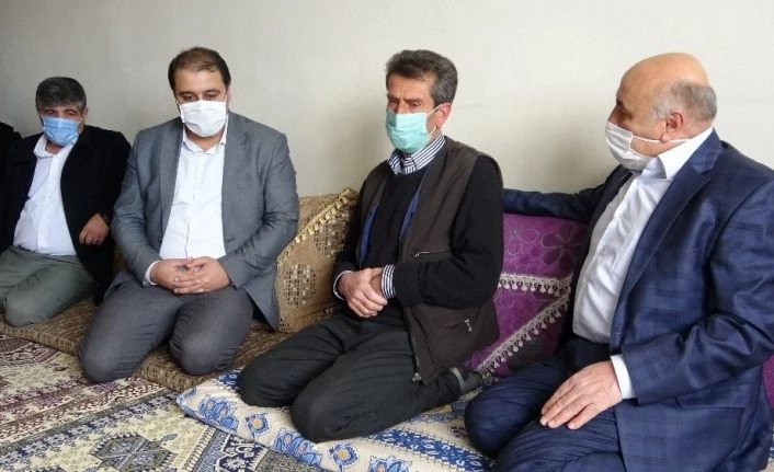 Başkan Sabırlı’dan çığ da yakınlarını kaybeden ailelere ziyaret