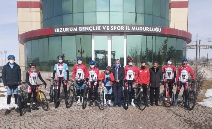 Bisikletçilerden kamp teşekkürü