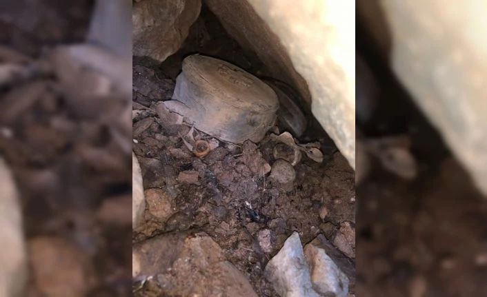 Çukurca’da anti personel mayını ele geçirildi