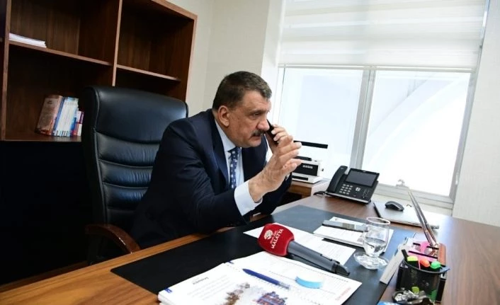 Gürkan hizmetlerini anlattı