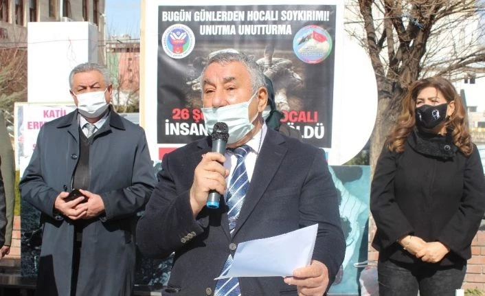 Iğdır’da Hocalı soykırımı törenle anıldı