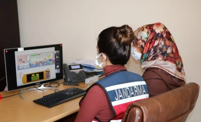 Jandarmadan güvenli internet eğitimi