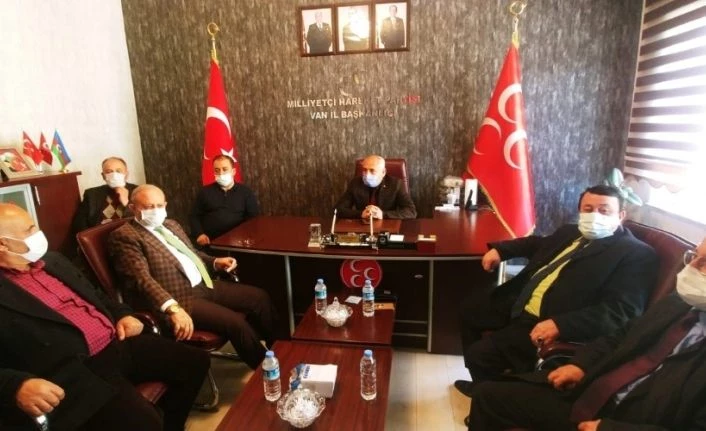Kadim Aşiretler Federasyonundan MHP’ye ziyaret