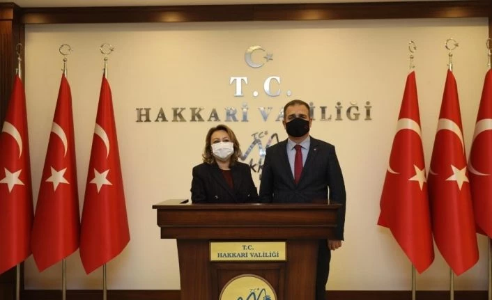 Kültür ve Turizm Bakan Yardımcısı Özgül Özkan Yavuz Hakkari’de