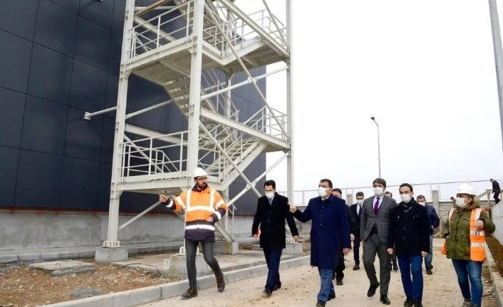 Lisanslı depo inşaatında son aşamaya gelindi