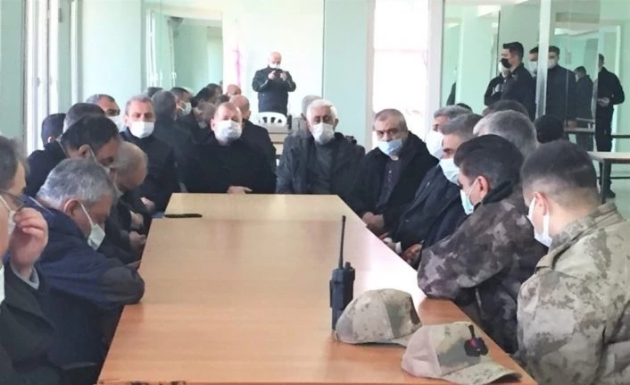 Malatya protokolünden şehit ailesine taziye ziyareti