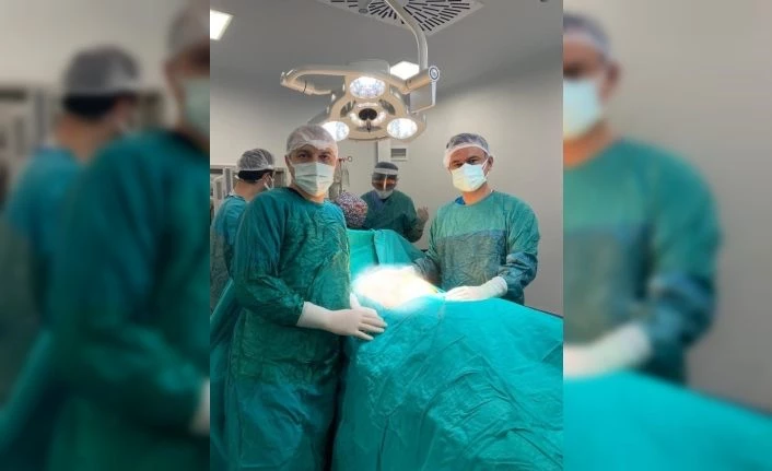 MTÜ’de başarılı karın içi kitle operasyonu
