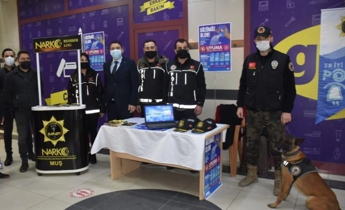 Muş’ta “En İyi Narkotik Polisi: Anne” projesi