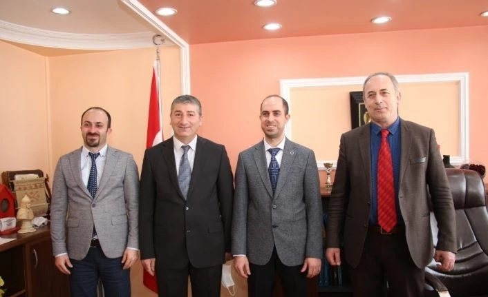 Oltu Meslek Yüksek Okulunda devir teslim töreni yapıldı