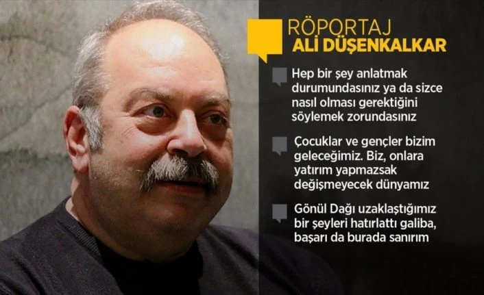 Sanatçı Ali Düşenkalkar: Sadece sanata değil, insana karşı da sorumluluğumuz var