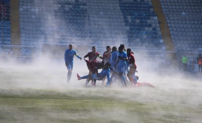 Süper Lig: BB Erzurumspor:  0 - A. Hatayspor: 2 (İlk yarı)
