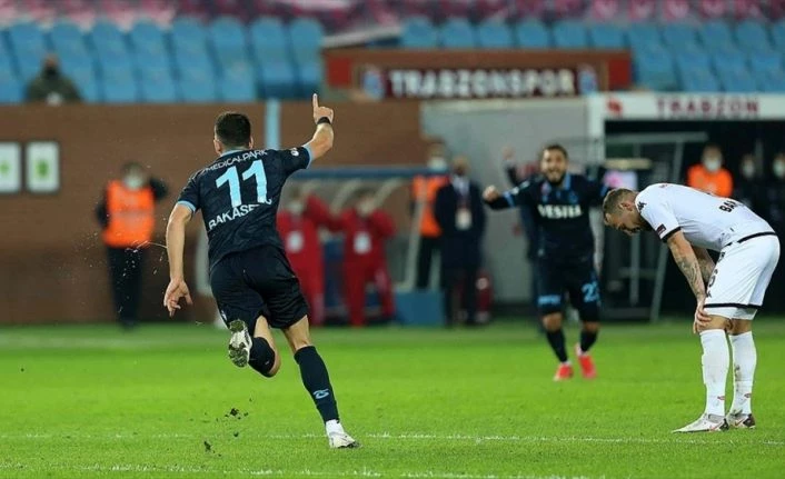 Trabzonspor evinde 3 puanın sahibi oldu