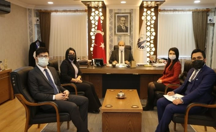 UCİM’den Aziziye Belediye Başkanı’na  ziyaret