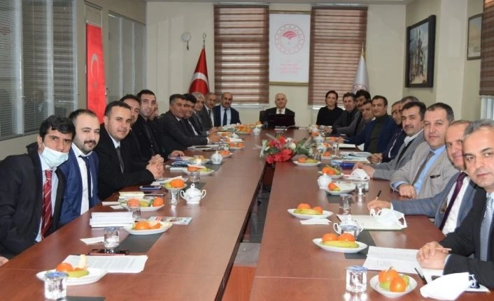 Van Tarım ve Orman İl Müdürlüğü ‘Genişletilmiş Bilgi Alışverişi Toplantısı’ yaptı