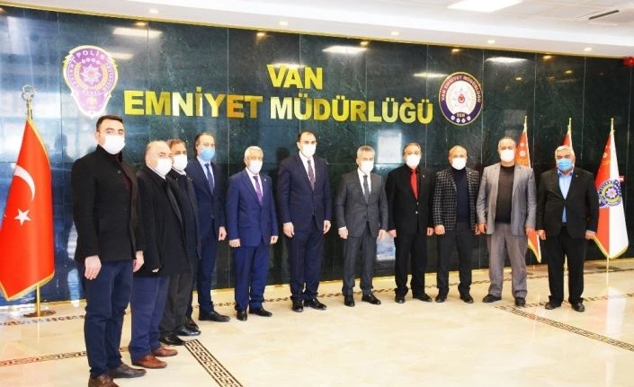 VANESOB’tan Emniyet Müdürü Karabağ’a ziyaret