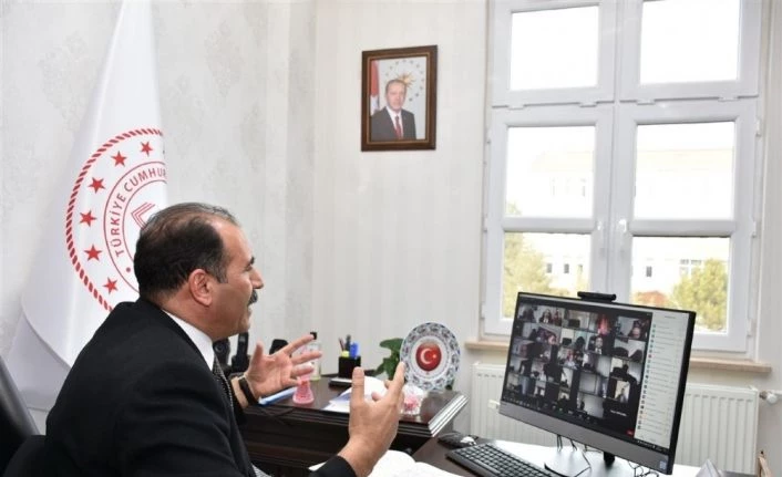 Yüz yüze eğitim öncesi toplantı yapıldı