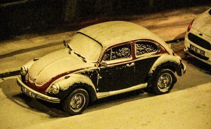 Ardahan’da kar yağışı başladı