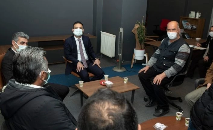 İpekyolu Belediye Başkan Vekili Aslan, esnaf buluşmalarına devam ediyor