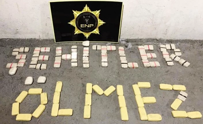 Bavul içerisinde 39 kilo 351 gram uyuşturucu maddesi ele geçirildi