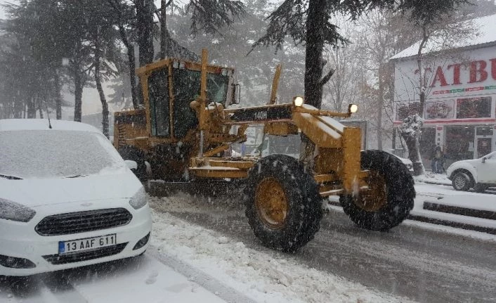 Bitlis’te kar yağışı