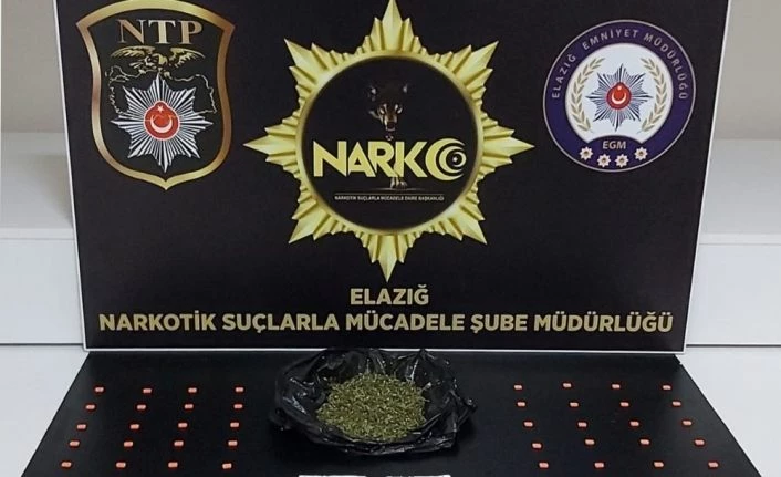 Elazığ’da uyuşturucu taciri 3 şüpheli tutuklandı