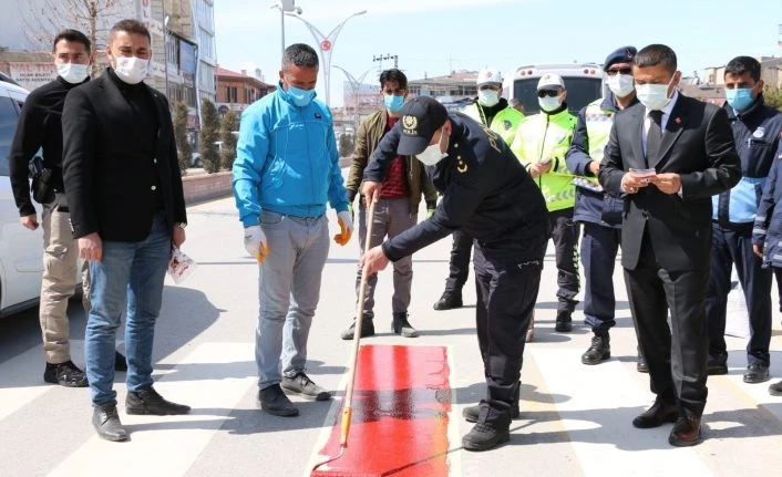 Erciş’te ‘kırmızı çizgi’ uygulaması