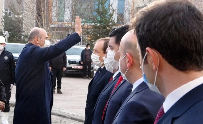 İçişleri Bakanı Soylu Ardahan’da