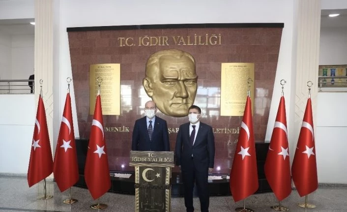 İçişleri Bakanı Soylu Iğdır’da