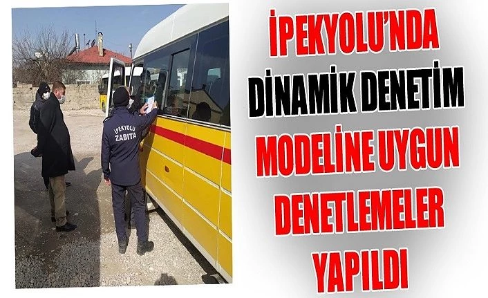 İpekyolu’nda dinamik denetim modeline uygun denetlemeler yapıldı