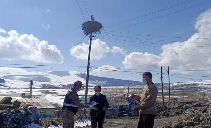 Jandarmadan leyleklere özel broşür