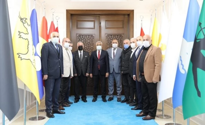 MASKF’dan Başkan Güder’e anlamlı ziyaret