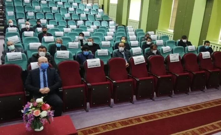 Muhtarlar Afet risklerine karşı bilgilendirildi