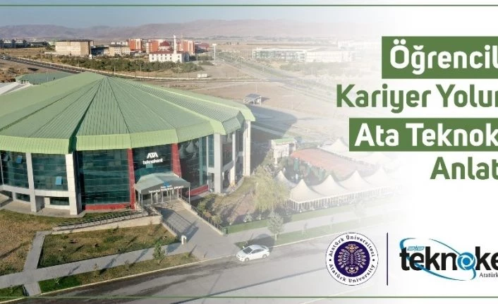 Öğrencilere kariyer yolunda Ata Teknokent anlatıldı